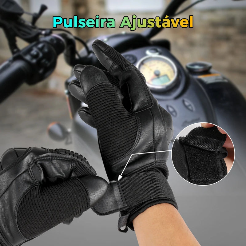 Luvas Para Moto - Proteção Contra Frio Acidentes Chuva