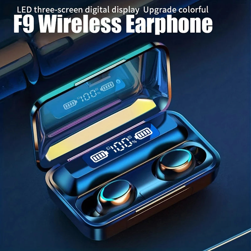 Fone de Ouvido Bluetooth com Microfone TWS PRO